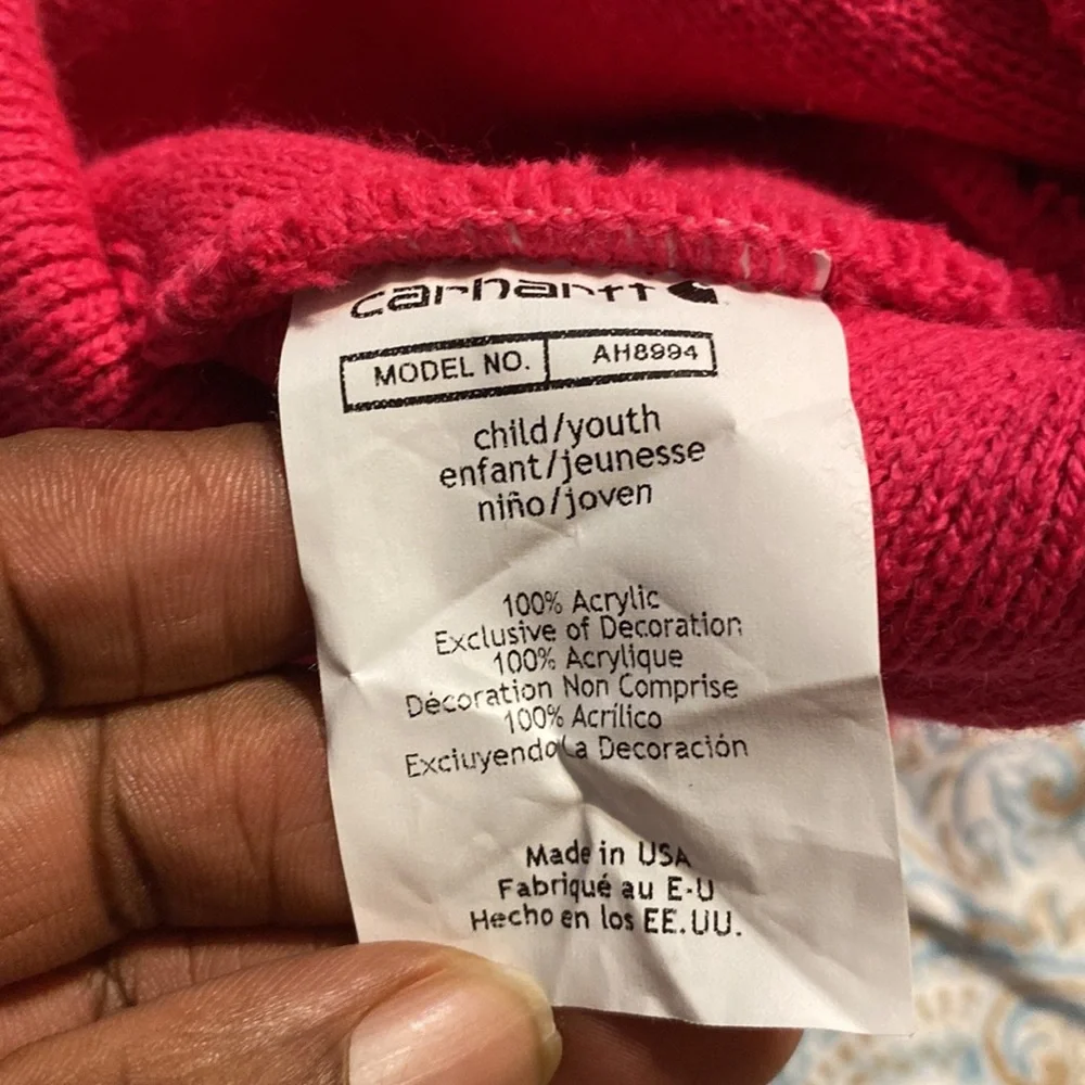 Carhartt youth knit